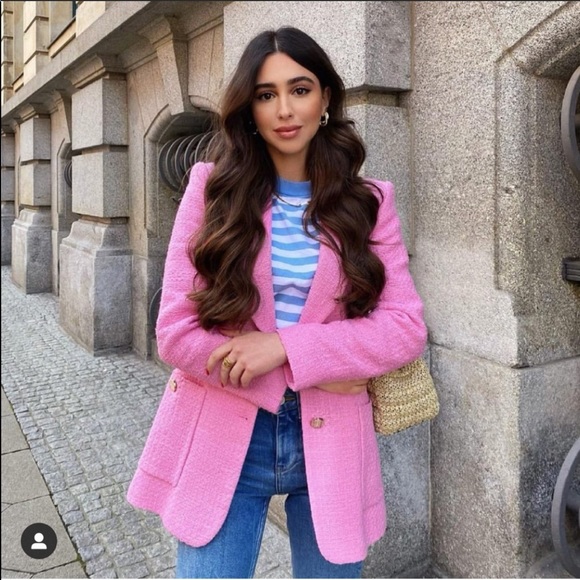 Zara texture tailored blazer. - Picture 2 of 6